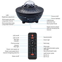 Projecteur de Galaxie Intelligent Kanlong Économique, Lumière Étoilée Ciel Étoilé Projecteur de Lumière Aurora avec Télécommande