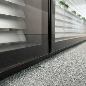 투명 단일 유약 사무실 분할 벽 유리 모든 유리 방 상용 사무실 용 프레임리스 유리 파티션 벽 - Product Image 6