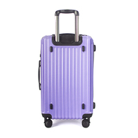 Nouvelle conception, valise de voyage unisexe multifonctionnelle à grande capacité, légère, simple, avec roulettes, ensemble de bagages