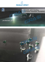 Sellador de Silicona Nano Hidrofóbico Transparente Autolimpiante, Agente Impermeabilizante para Plástico y Vidrio