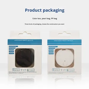<span class=keywords><strong>Localizador</strong></span> GPS Inteligente para Mascotas, Redondo, Bluetooth, Antipérdida, Recordatorio, Mini Rastreador para <span class=keywords><strong>Perros</strong></span> y Gatos - Product Image 4