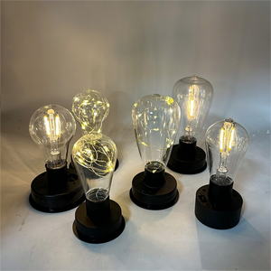 Lampadina LED Solare con Filamento di Tungsteno 2800K Lanterna <span class=keywords><strong>da</strong></span> <span class=keywords><strong>Giardino</strong></span> Notturna Sostituzione Testa Lampada Solare - Product Image 4