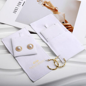 Recyclable Custom Logo Design High Quality Jewelry <b>Gift</b> Dust Pouch Packaging <b>Envelope</b> Any Size Microfiber Bag - Product Image 4
