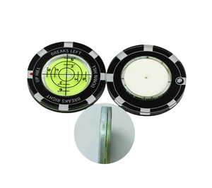 Niveau à bulle universel rond 40*5mm personnalisé avec logo et marque pour le golf, vente en gros - Product Image 4