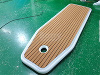 Plateforme flottante gonflable en plastique DWF pour la natation, la pêche, le camping, ponton, ponton flottant, ponton de baignade, ponton gonflable à vendre
