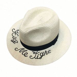 Sombrero Panamá Beige Personalizado para Mujer, con Cinta Negra, Diseño Calado y Transpirable, para Playa - Product Image 5