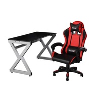 Table pc de gaming en forme de X, ordinateur portable, moderne, pour jeux