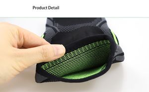 Aofit Manchon de compression respirant Soulagement de la douleur Chaussettes tricotées en nylon pour entorse du pied Attelle de soutien de la cheville - Product Image 6