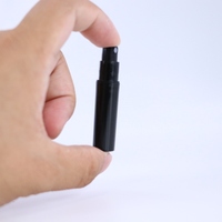 Vaporisateur fin 2 ml, mini flacon pompe en plastique, parfum de poche, portable, anti-fuite, réutilisable, emballage de parfum écologique