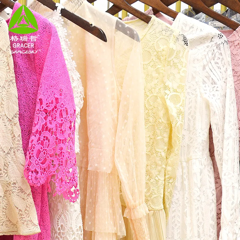 Bale de roupas usadas escolher de várias categorias de coreia do sul