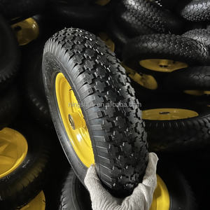 निंगशुओ किंगदाओ कारखाने उच्च गुणवत्ता 16 इंच व्हीलबारो व्हील 4.80/4.00-8 3.50-8 4pr - Product Image 6