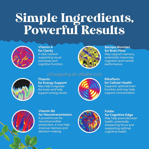 Cápsulas de cerebro nootrópicas de alta calidad, cápsulas de cerebro alfa, suplemento de cerebro nootrópico de enfoque de memoria para adultos - Product Image 6