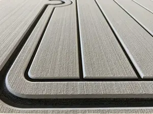 2022 nuovo design stripe anti fatica foglio scuro pavimentazione per barche tappeto sintetico EVA teak flooring boat