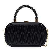 Nouveau Simple Chaîne De Poche Simple Épaule Petit Sac Carré Sac Tendance 2025