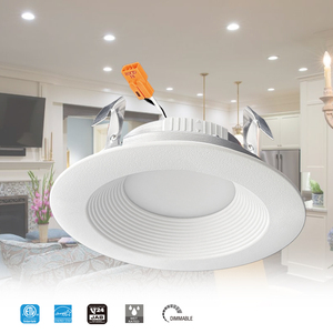 Màu Trắng nhôm nhựa nhà ở cơ thể dẫn Trần lõm 5cct <span class=keywords><strong>9</strong></span> <span class=keywords><strong>Watt</strong></span> Dimmable Downlight dẫn xuống ánh sáng - Product Image 1