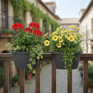 Olla RESPANA TWINS de 5L, dimensiones (mm) 463x200x336, color antracita - Product Image 3