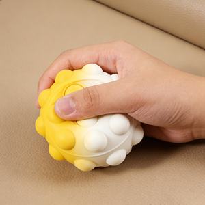 ลูกบอลบีบคลายเครียดซิลิโคนพิมพ์ลายโลโก้ตามสั่ง สีสันปรับแต่งได้ รับทำตามขนาดที่ต้องการ สำหรับใช้เป็นของแจกส่งเสริมการขาย - Product Image 6