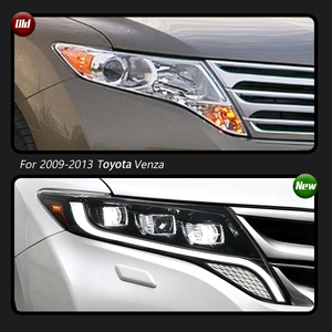 ชุดไฟหน้า TYPY สำหรับ Toyota Venza ปี 2009-2013 พร้อมเลนส์ LED และไฟวิ่งกลางวันแบบ Sequential Turn Signals - Product Image 2