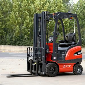 Forklift Gudang Roda Pendek 1,2 Ton 1,5 Ton 2 Ton Baterai Lithium-ion Forklift Listrik Kecil untuk Lorong Sempit - Product Image 5