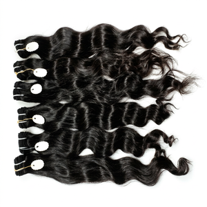 Cabello Humano Natural Remy Indio para Máquina de Tejer Cabello, Doble Trama, 100g - Product Image 1
