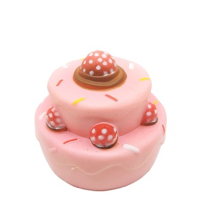 Juguetes de PU al por mayor de rebote lento, juguetes blandos de pastel de fresa, juguetes antiestrés resistentes a la presión, mini juguetes de pastel de fresa - Product Image 2