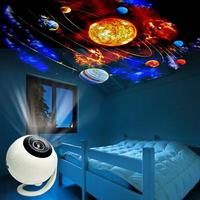 Cadeau de noël planétarium projecteur pour chambre projecteur galaxie lumière LED espace galaxie lampe chambre chambre décor pour adultes enfants