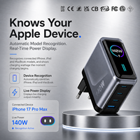 Chargeur mural KYT 140W Gan Qc 3.0 Pd Type C Adaptateur de voyage universel iphone