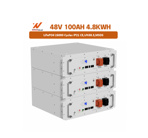 Batería de Litio Híbrida Apilable de 48V 100Ah con Comunicación <span class=keywords><strong>CAN</strong></span>, en Oferta - Product Image 3