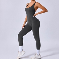 Combinaison de sport et yoga à bretelles croisées pour le commerce extérieur, avec bretelles réglables et effet rehausseur de hanches 90107