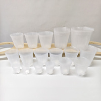 Pot de pépinière en plastique transparent pour orchidées, pot de fleurs en plastique, pot de fleurs en plastique, fournitures de jardinage Garden Bee, pas cher