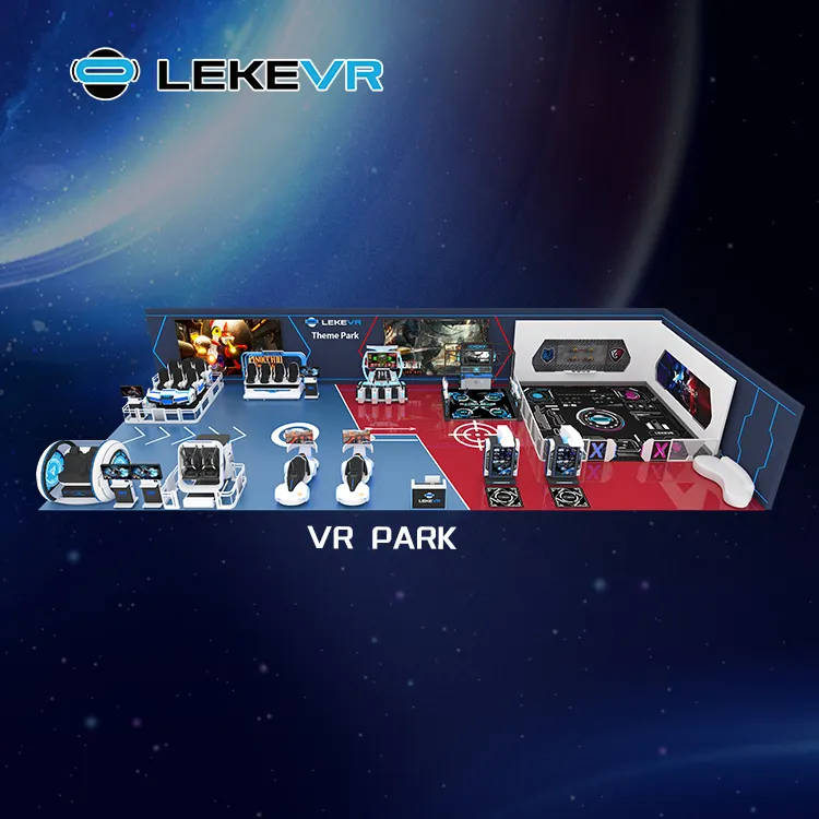 Zone LEKE VR Zone Virtual Reality Fun Land VR Game Center Exclusive VR Content Amusement Park