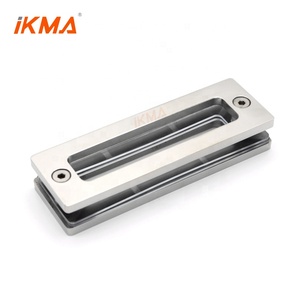 Tay Nắm Cửa Trượt Ẩn Nhúng Kính Vuông 304 Bằng Thép Không Gỉ Đúc Chính Xác Thiết Kế Mới - Product Image 1