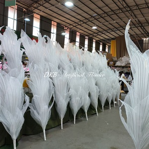Customized Organza High Quality Handmade Modern Art Giant Flower Centerpieces for Wedding and Christmas Events <b>Table</b> Decoration - Product Image 2