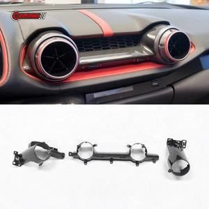 Kit d'accessoires intérieurs en fibre de carbone sèche style OME pour Ferrari 812, pièces décoratives de climatisation - Product Image 1