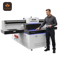 Imprimante UV à plat 1016, grande machine d'impression UV 160*100 pour PVC, verre, bois, plastique, acrylique