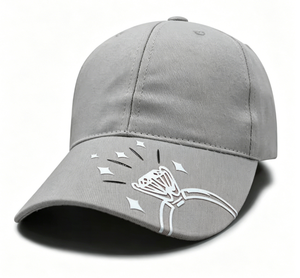 Casquette de baseball élégante à imprimé diamant brillant, respirante, légère, 6 panneaux, ajustable, en coton pour femmes, parfaite pour les occasions décontractées et les fêtes - Product Image 6