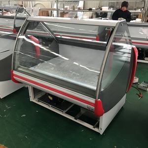 Réfrigérateur commercial servir sur comptoir porte en verre vitrine congélateur pour supermarché - Product Image 4