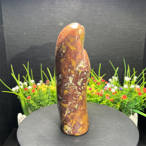 Ángel de Cristal Natural <span class=keywords><strong>Reiki</strong></span> al por Mayor a Precio de Fábrica, Ángel de Piedra Van Gogh para Regalo - Product Image 2
