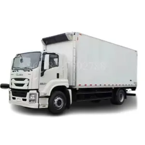 1suzu +-20C wadah transportasi makanan wadah cairan pendingin truk diekspor Rusia thermoking pendingin freezer kotak truk kargo