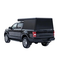 Couvercle de benne de pick-up étanche en alliage d'aluminium