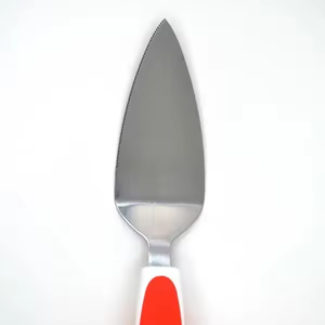 Ustensile de pâtisserie en gros, spatule à <span class=keywords><strong>pizza</strong></span> en acier inoxydable dentelé, pelle à gâteau triangulaire, spatule à <span class=keywords><strong>pizza</strong></span> en acier inoxydable, outil de pâtisserie - Product Image 3