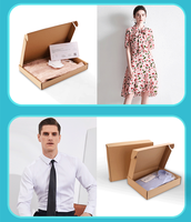 Logo personnalisé Emballage du produit Boîte en carton ondulé blanc de couleur originale Boîte en carton d'expédition en carton kraft
