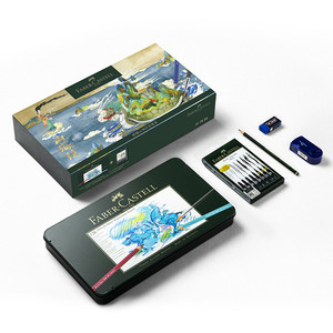 Crayons de couleur Faber-Castell à base d'eau et d'huile, 60 et 120 couleurs, avec l'IP « <span class=keywords><strong>Le</strong></span> Classique des Montagnes et des Rivières » - Product Image 6