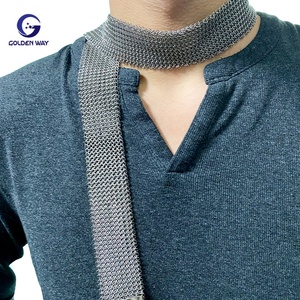 Más Popular: Joyería Corporal de Metal de Acero Inoxidable 304 316, Chaleco de Malla Metálica <span class=keywords><strong>para</strong></span> Mujer, Traje de Armadura de Malla Metálica, Mono/Camiseta - Product Image 5