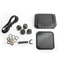 Système de surveillance de la pression des pneus Horisens à énergie solaire avec écran LCD, capteur externe, 433 MHz, ajustement universel, DC 5V, 0-87 PSI