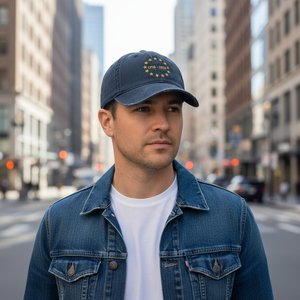Casquette de baseball 6 panneaux en coton 100% de haute qualité OEM, style formel et urbain, avec broderie ajustable, pour <span class=keywords><strong>homme</strong></span> - Product Image 2
