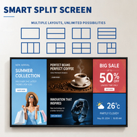 Pantalla Publicitaria Pequeña de Gran Venta con CMS Gratuito, Reproductor de Video Inteligente Android para Montaje en Pared, Señalización Digital
