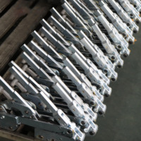 Treuil manuel à câble certifié CE 0,8-5,4T, tire-câble, palan, équipement de levage avec câble en acier de 20m