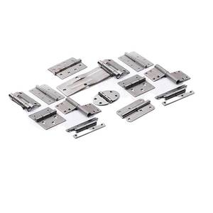 Bisagra de Puerta Personalizada de Acero Inoxidable con Acabado Espejo, OEM, para Cocina, Dormitorio, Sala de Estar, Mobiliario de Hospital, ISO9001 - Product Image 1
