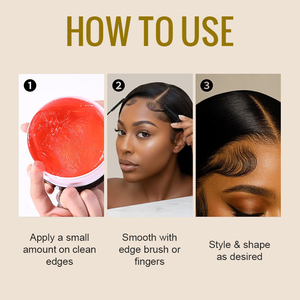 เจลจัดแต่งทรงผม Extreme Hold Edge Control สูตรกันเหงื่อ ไม่ทิ้งคราบสีแดง ติดทนนาน - Product Image 5